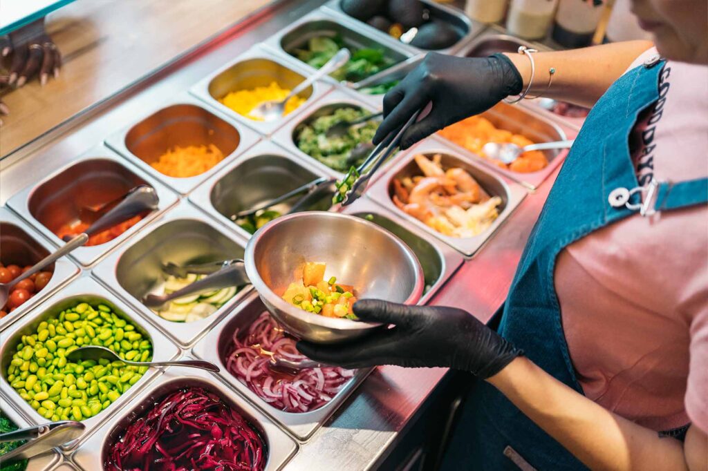 Fresh Ingredients for a Delicious Poke Bowl